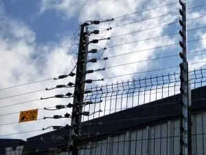 Grele din fibră de sticlă rezistent mesaje pentru securitate garduri electrice